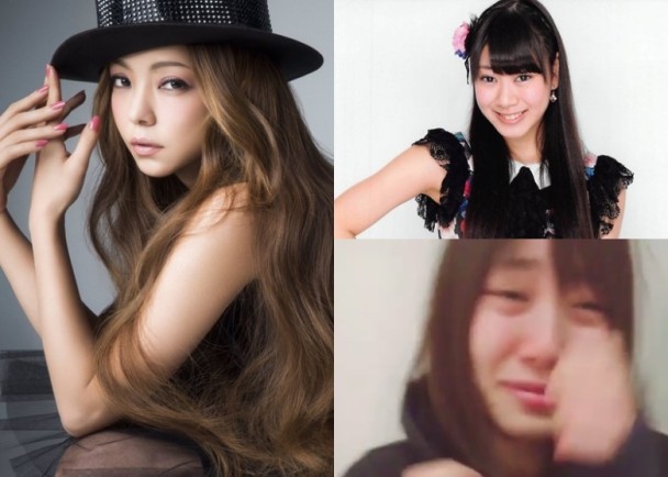 安室奈美惠今天宣布引退，SKE48成员井田玲音名激动到喊