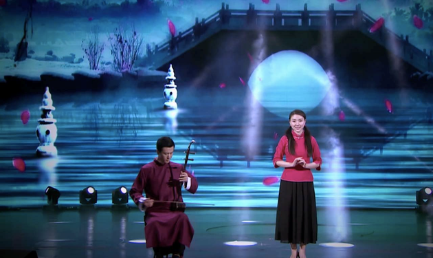 肖洋现场演唱《天涯歌女》