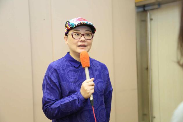 谷好好接受采访