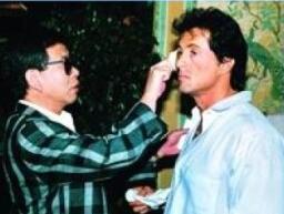 陈文辉曾为史泰龙化妆