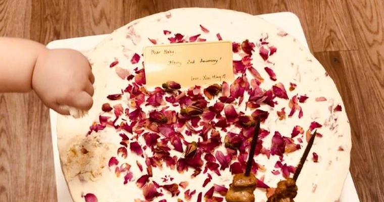 黄晓明baby庆祝结婚两周年