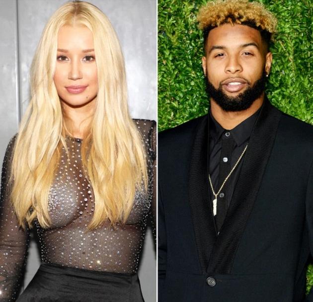 伊基·阿塞莉娅与球星小奥代尔·贝克汉姆