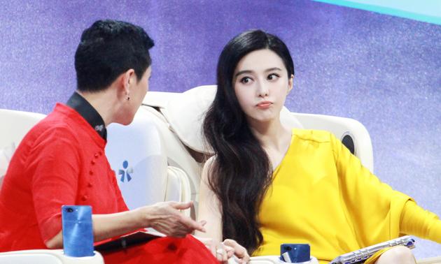 陈智玲与范冰冰现场交流