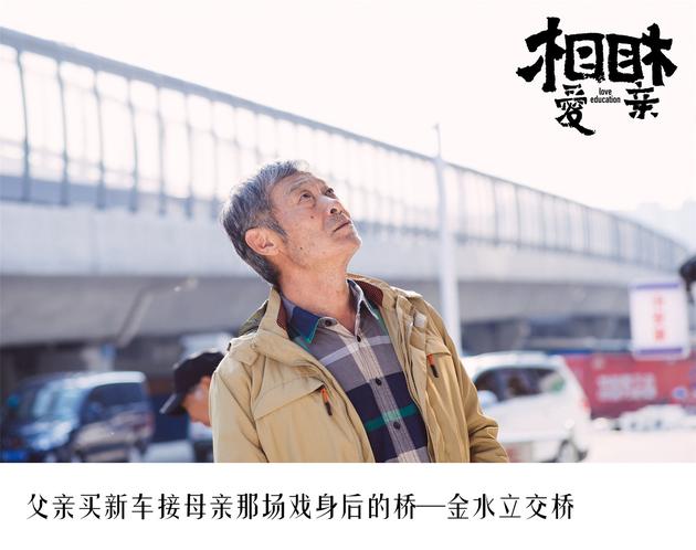 父亲买新车接母亲那场戏身后的桥—金水立交桥