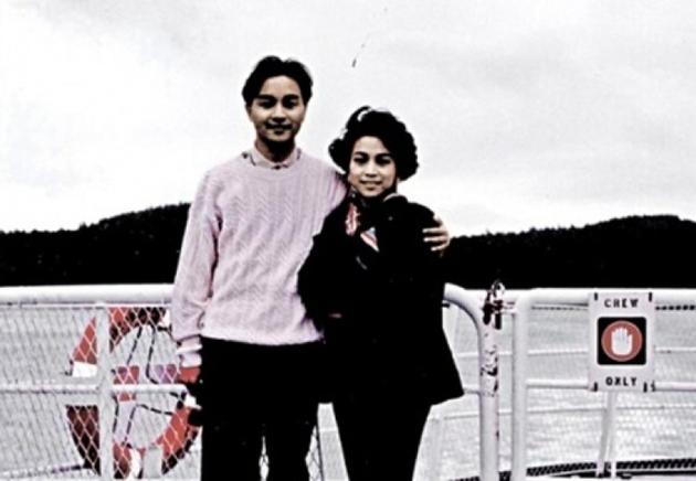 张绿萍与张国荣感情要好。（资料图片）