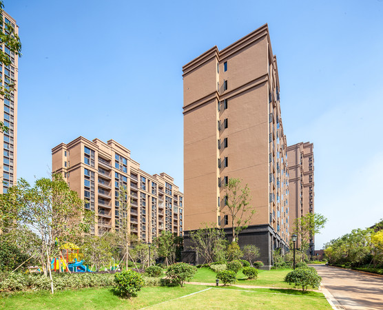 公寓花圃示意图,非事发地点。