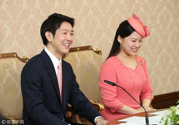 日本绚子公主婚礼定于10月29日