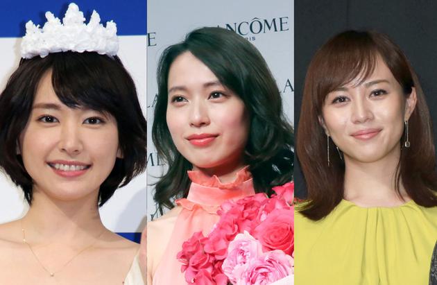 新垣结衣、户田惠梨香、比嘉爱未