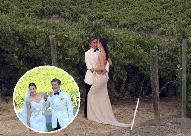 乐基儿晒与老公甜蜜吻照庆结婚一周年