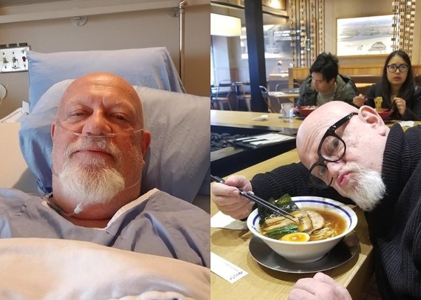 歌手聂安达中风入院晒病床照露笑精神似有好转