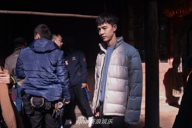 尹昉在片场(王远宏/图)