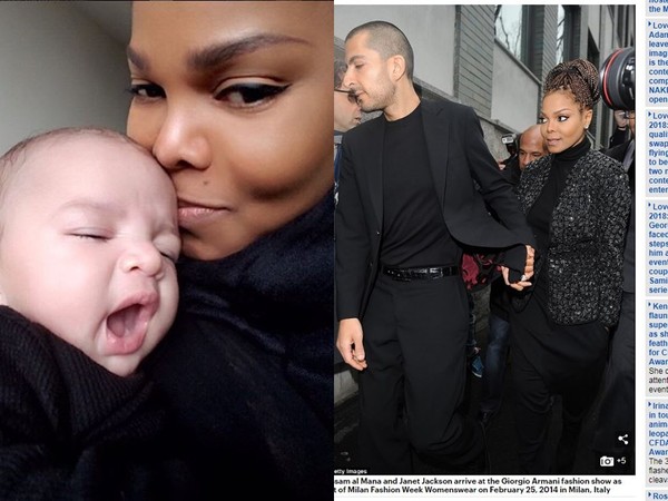 Janet Jackson和前夫有个儿子