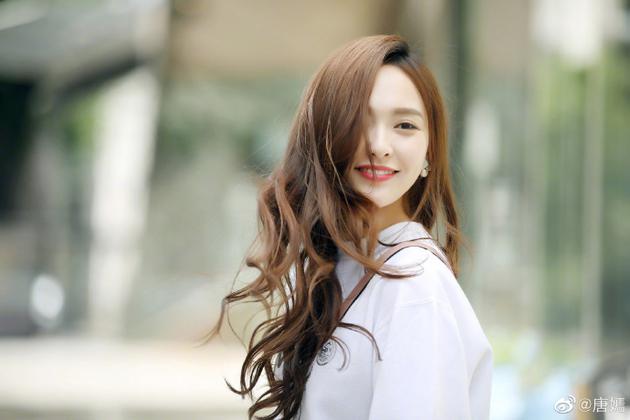 唐嫣晒照