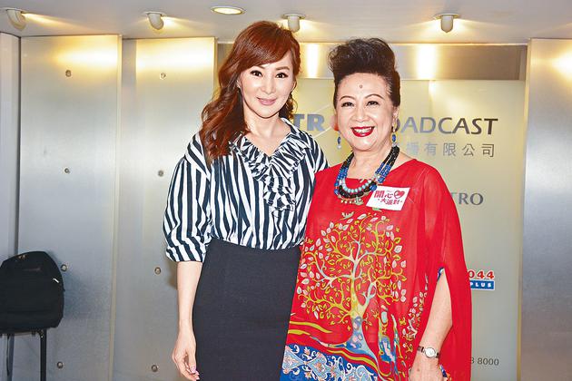 薛家燕穿红衣做主持风韵犹存 罗霖希望次子闪婚