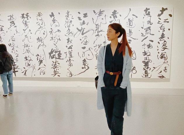 陈绮贞在社交平台晒的照片