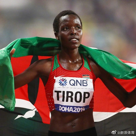 肯尼亚长跑运动员阿格妮丝·蒂罗普
