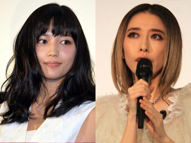 川口春奈、加藤米莉亚资料图