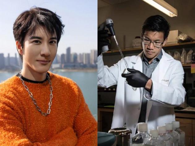 Leehom Wang and his brother