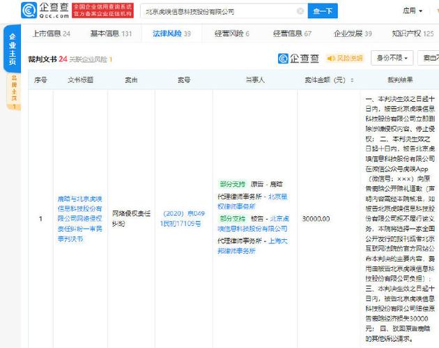 鹿晗起诉虎嗅结果公布