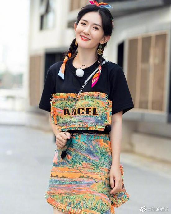 谢娜曝侄子母校