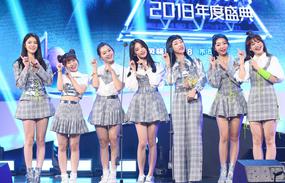 火箭少女获最受欢迎团体荣誉