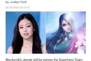 外媒曝JENNIE将加入漫威 或出演亚洲超级英雄电影封面图