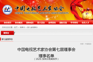 佟丽娅赵丽颖等当选中视协第七届理事会理事封面图