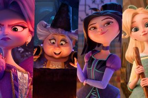 個性の異なるアニメーションの登場人物たちを並べたビジュアル。