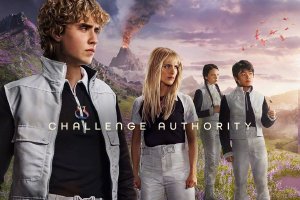 『Sunrise on the Reaping』の出演者たちを並べた映画ビジュアル。