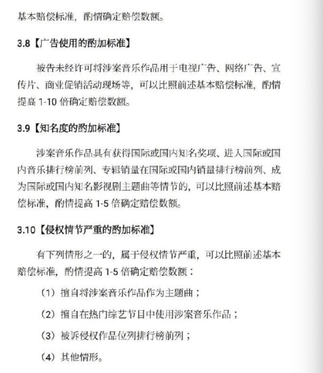 音笑作品法定裁判标准