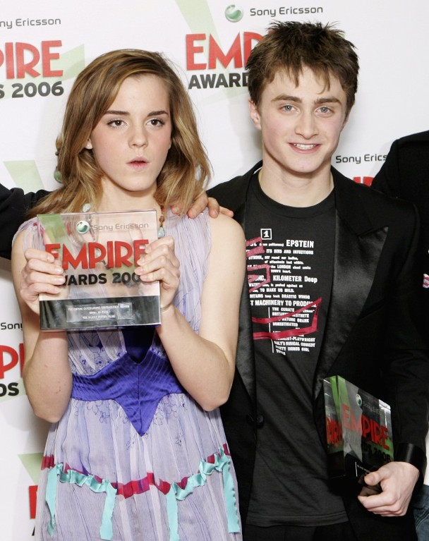 《哈利波特》中的艾玛和丹尼尔也上榜.