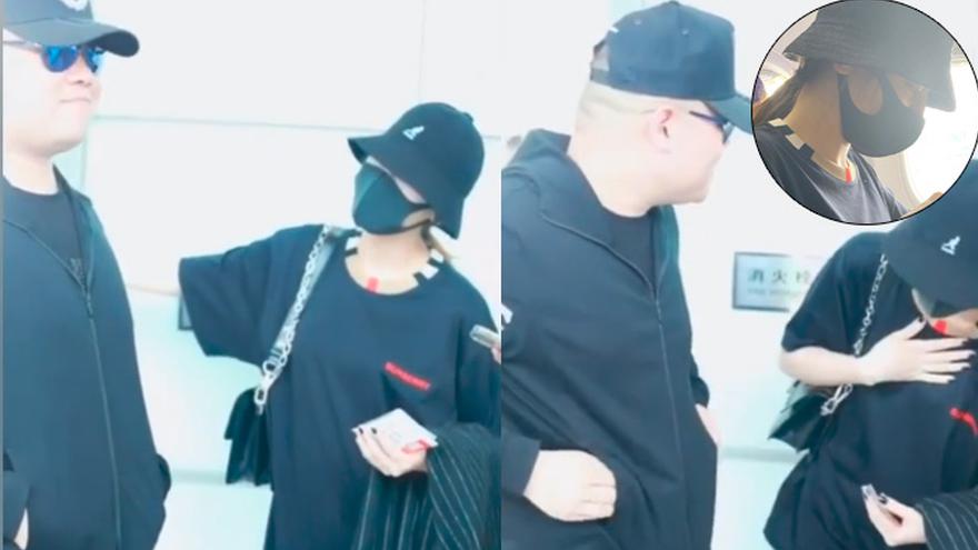 迪丽热巴“下衣失踪”偶遇小岳岳耿直回应：没洗脸