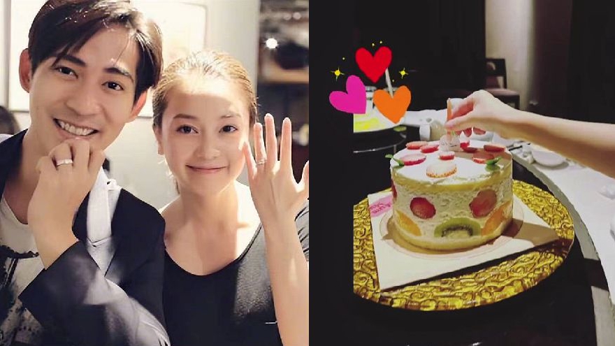 周渝民老婆35岁生日晒夫妻合影 全家吃饭庆祝好温馨