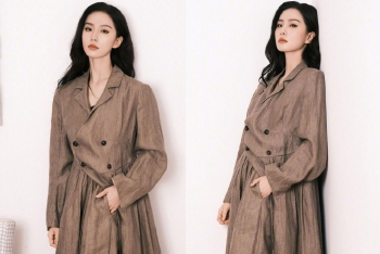 刘诗诗长发温婉知性