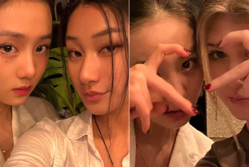 黄多多与同学亲密自拍