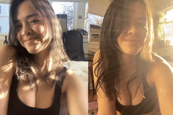钟丽缇大女儿身材丰满