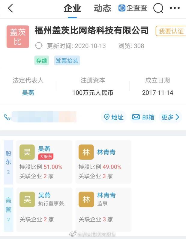 2此次主被告方为福州盖茨比