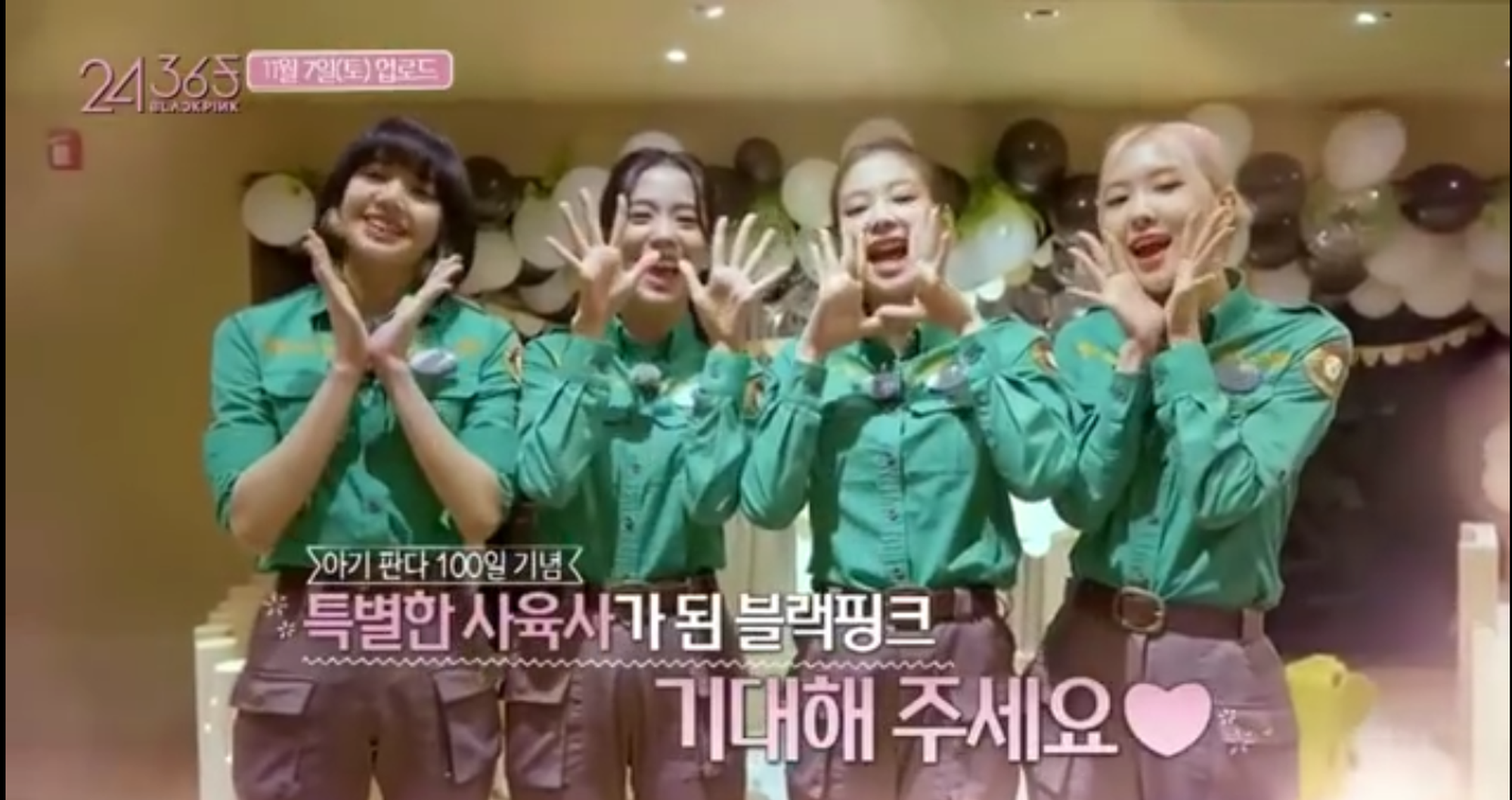 組圖：BLACKPINK錄製團綜帶妝容抱大熊貓幼崽引爭議