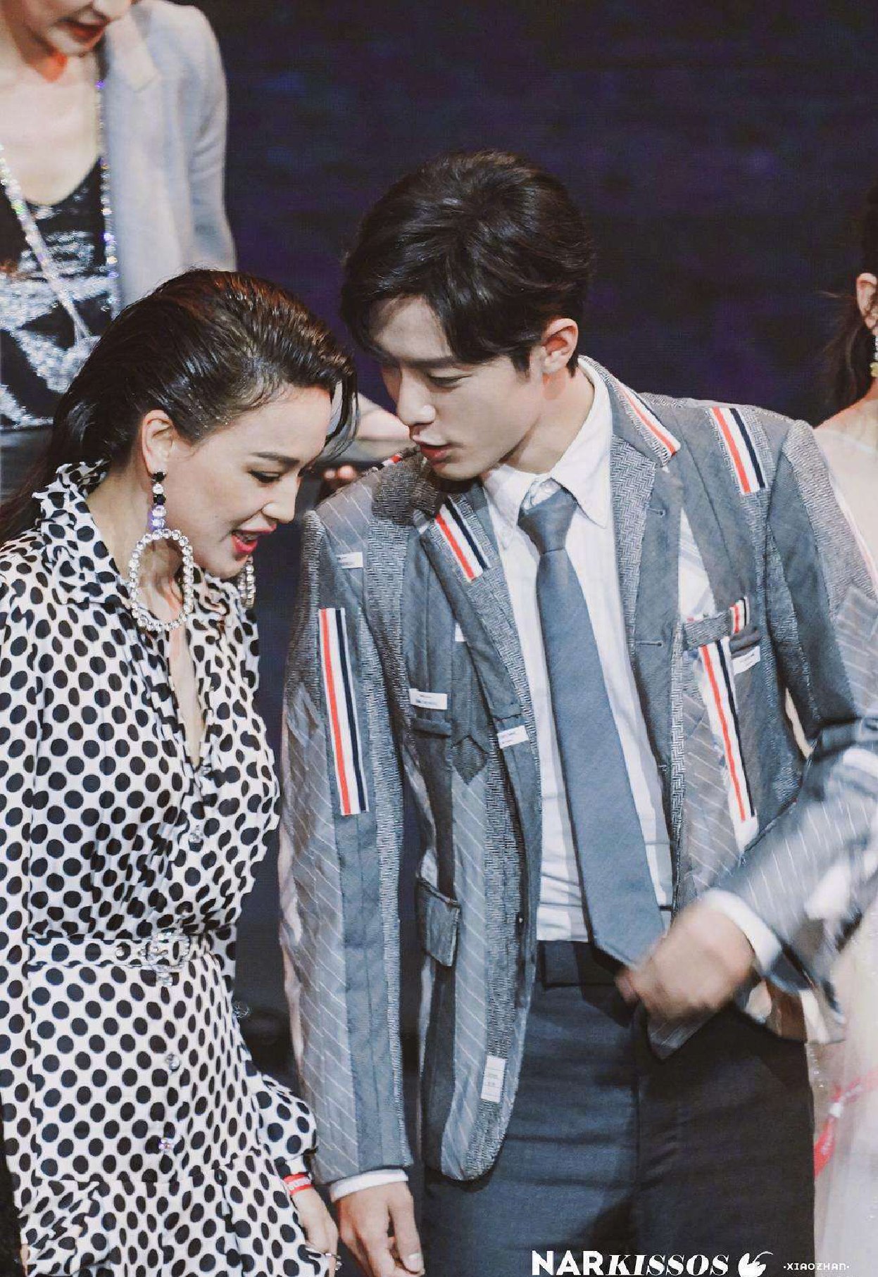 舒淇为肖战新剧打call 激动配文