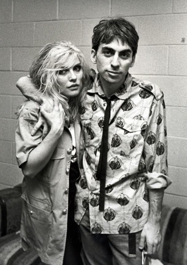 Debbie与当时男友Chris Stein。