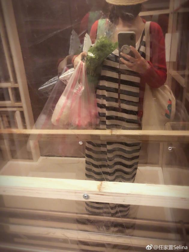 台风来袭selina买菜晒自拍网友主妇萱上线啦