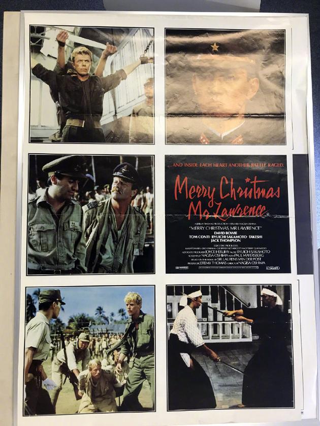 《战场上的快乐圣诞》海外版海报