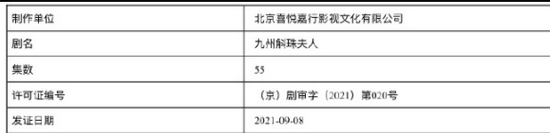 网曝《斛珠夫人》获发行许可证