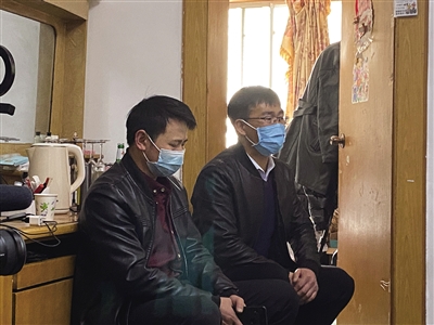 庞麦郎的两个表弟陪同庞德怀到西安与白晓见面。新京报记者 汤博 摄