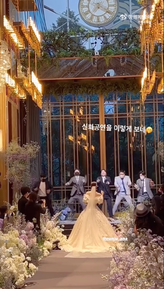 神话在andy婚礼上合体跳舞网友大呼爷青回