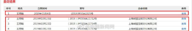王想聪尚有1条收尾破钞令未取销,已撤3条
