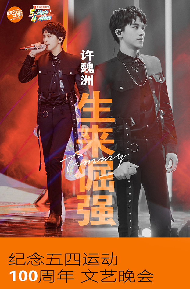 许魏洲五四百年晚会海报