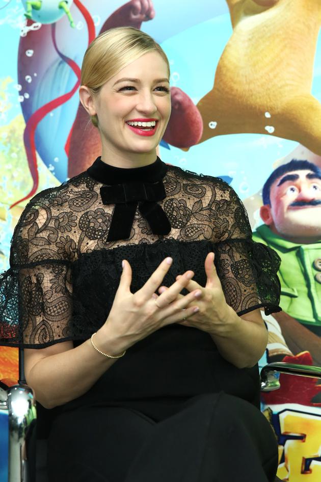 贝丝·比厄接受新浪娱乐专访（王远宏/图）