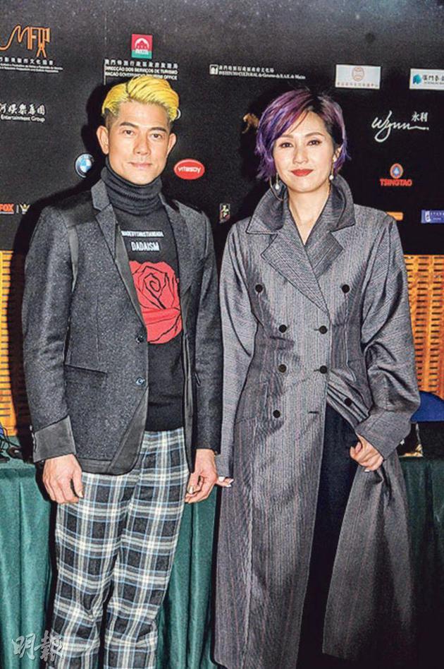 郭富城与杨千嬅在新片《麦路人》有感情线。
