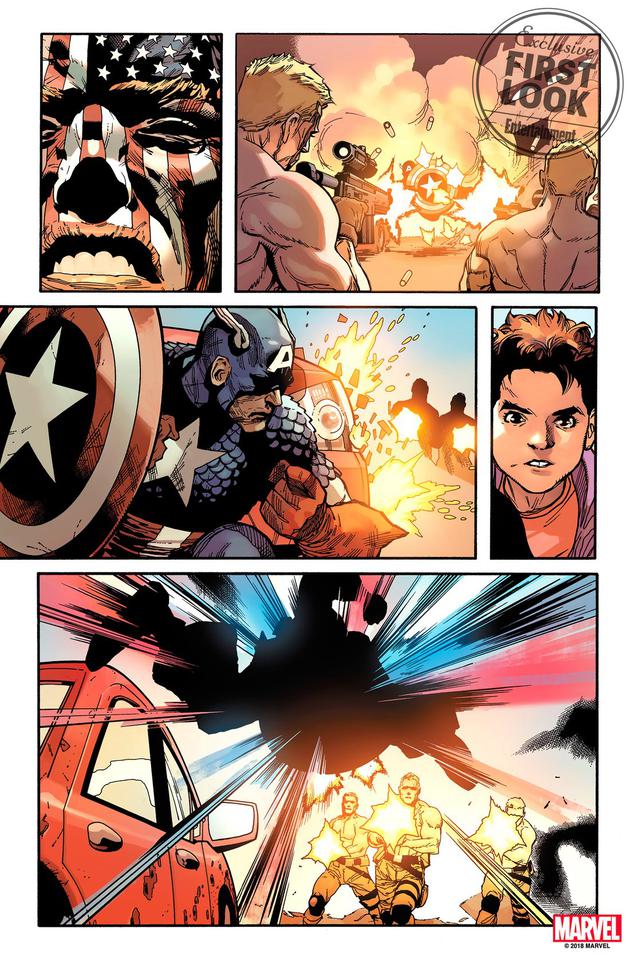 漫威新美国队长漫画曝光美队名声被蛇队腐化